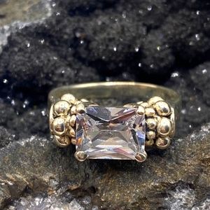 💍Vintage  925 Stamped Clearstone💍
